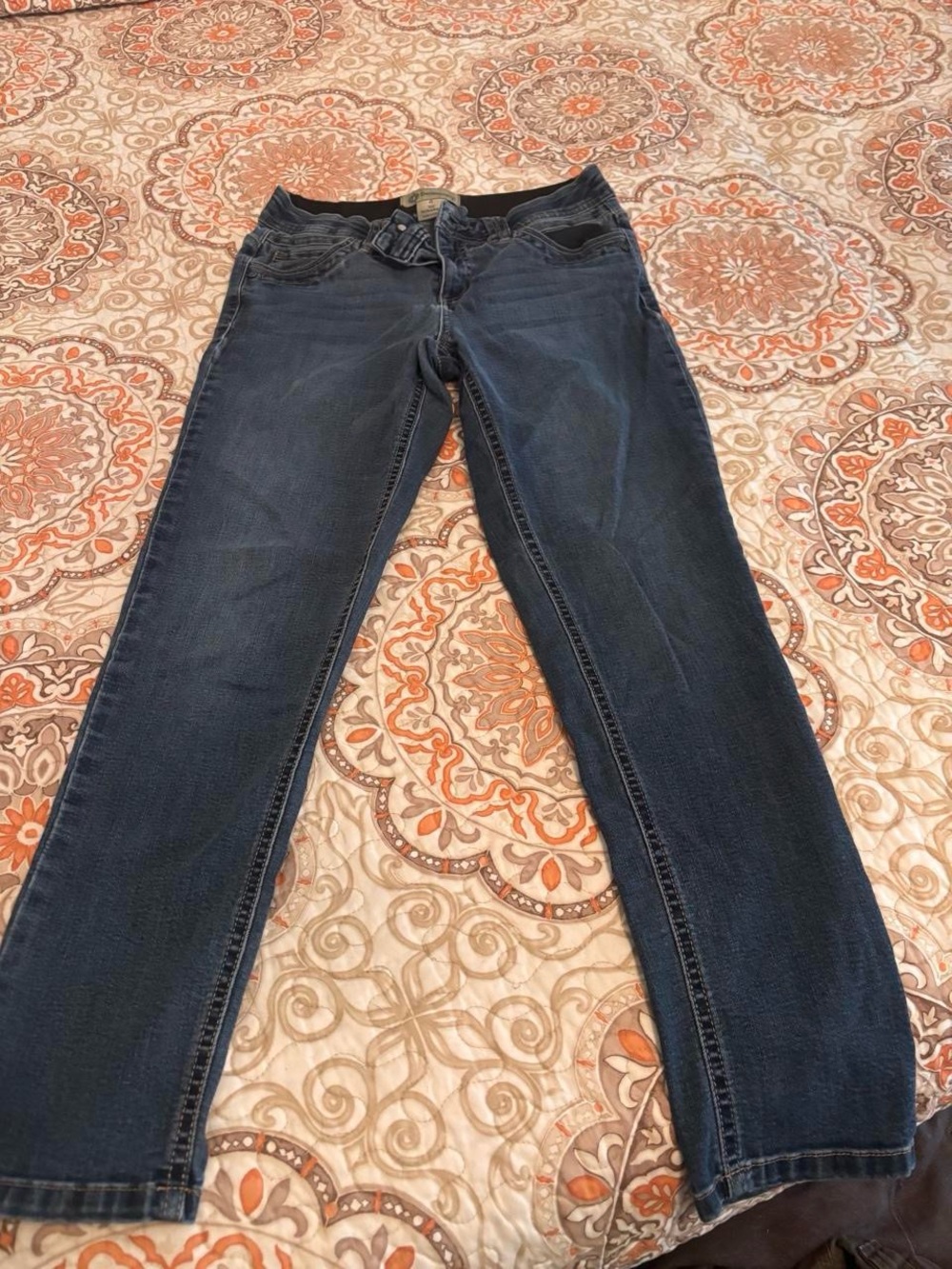 Democracy Women's Skinny Jeans - Dark Blue Wash